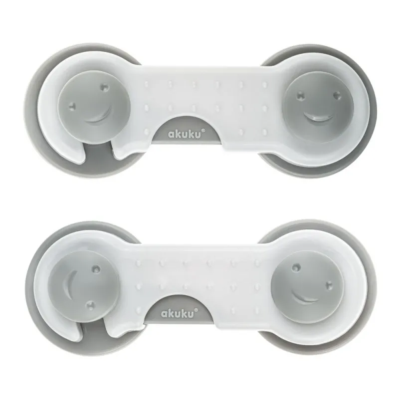 AKUKU A0649 Zabezpieczenia Uniwersalne Do Szafek 9 cm - Szare