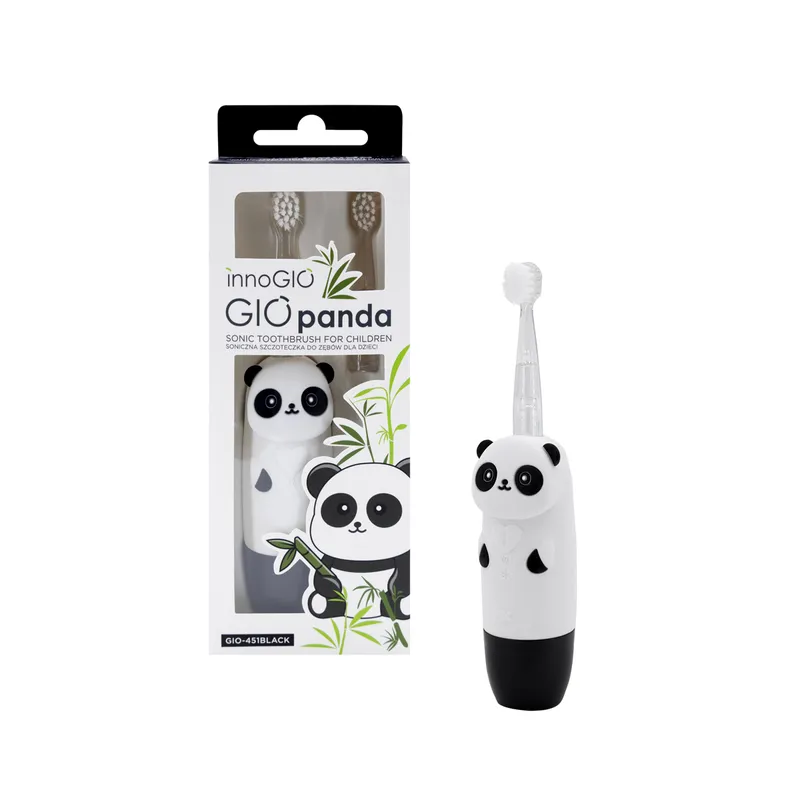 INNOGIO GIO-451BLACK Soniczna Szczoteczka Dla Dzieci GIOpanda - Czarna