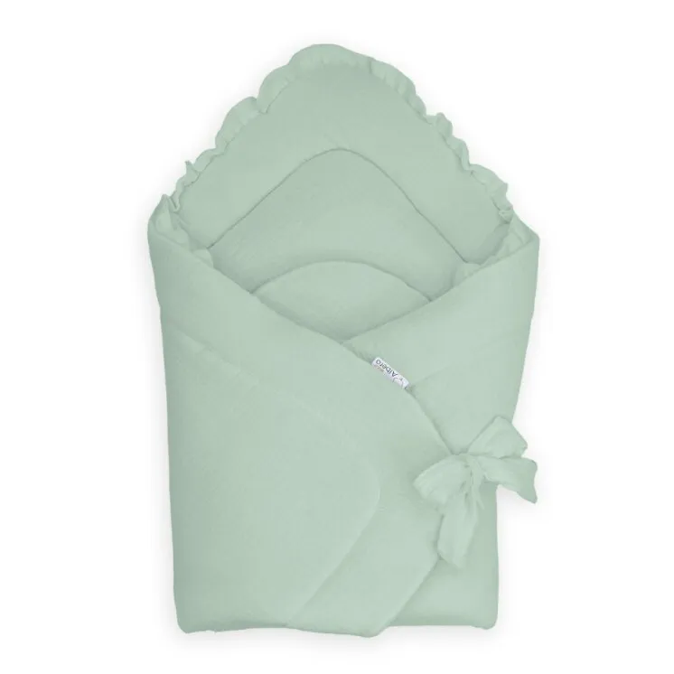 ALBERO MIO Rożek Niemowlęcy Cotton Color CC4 Zieleń