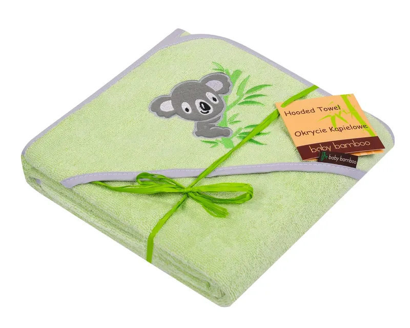 DUET BABY 727 Okrycie Kąpielowe Haft 100x100 BABY BAMBOO