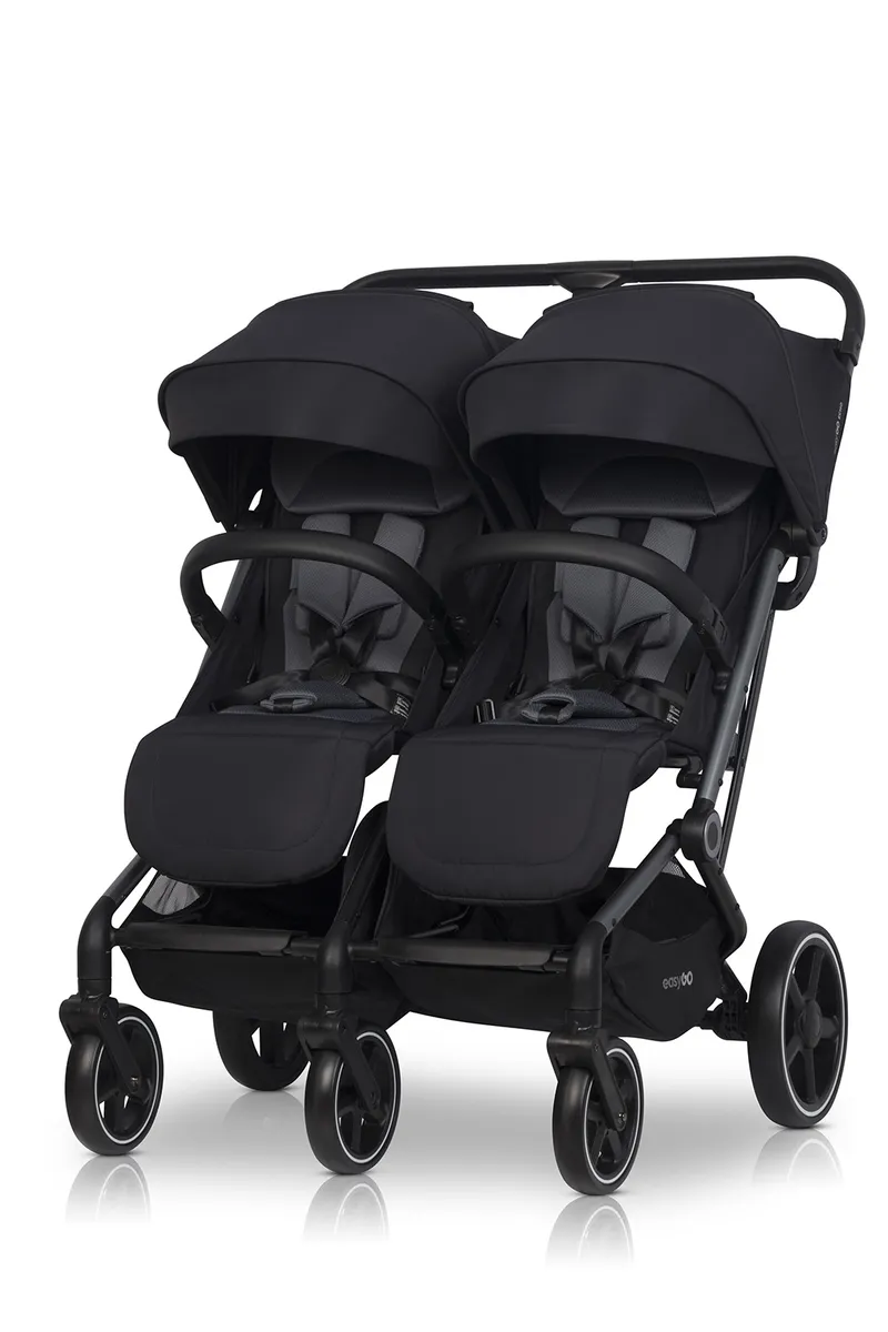 EASY GO Wózek Dziecięcy ECHO EBONY BLACK