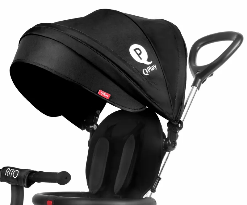 MILLY MALLY 3839 Qplay Rowerek Trójkołowy Rito Black
