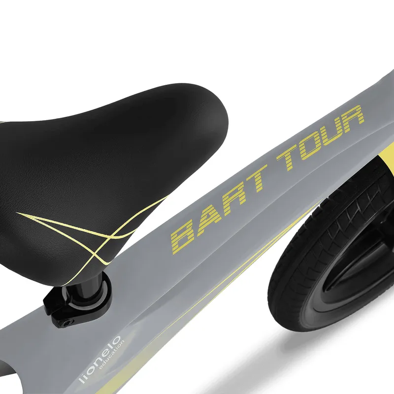 LIONELO Rowerek Biegowy Bart Tour Grey Stone