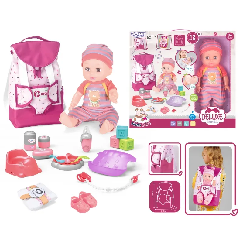 WOOPIE 50018 ROYAL Zestaw Opiekunka Lalka Bobas Z Akcesoriami