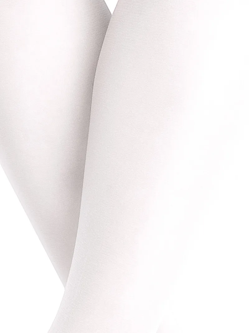 NOVITI RM002-G-01 Rajstopy Lycra 20 Den 104/110 - Białe