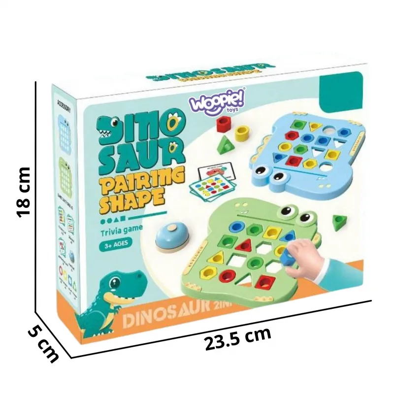 WOOPIE 50940 Układanka Montessori Dinozaur