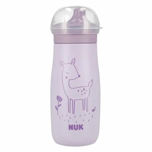 NUK 225325 Kubek Ze Stali Nierdzewnej 300ml Mini +9M Jeleń