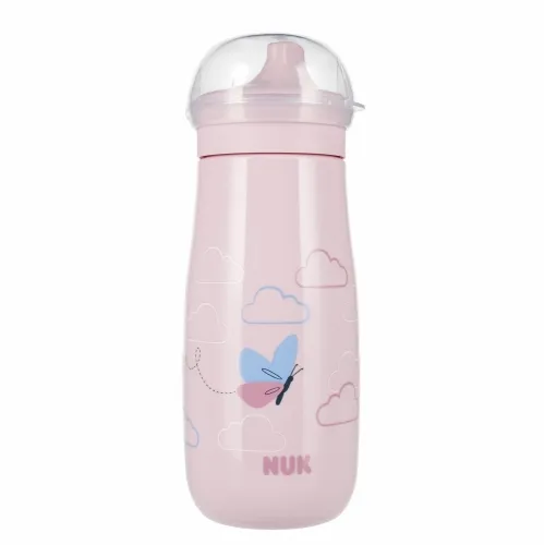 NUK 225323 Kubek 300ml Mini +9M Motyl