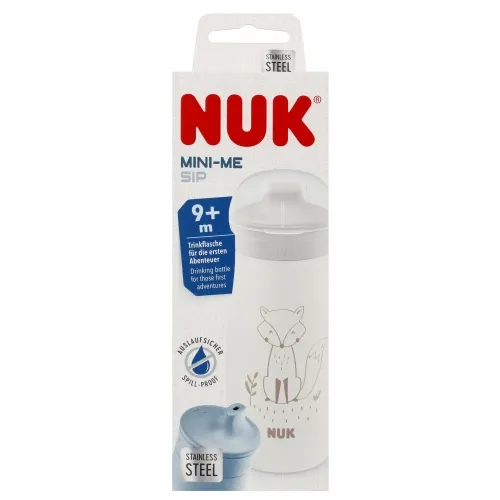 NUK 225324 Kubek Mini Ze Stali Nierdzewnej 300ml LIS