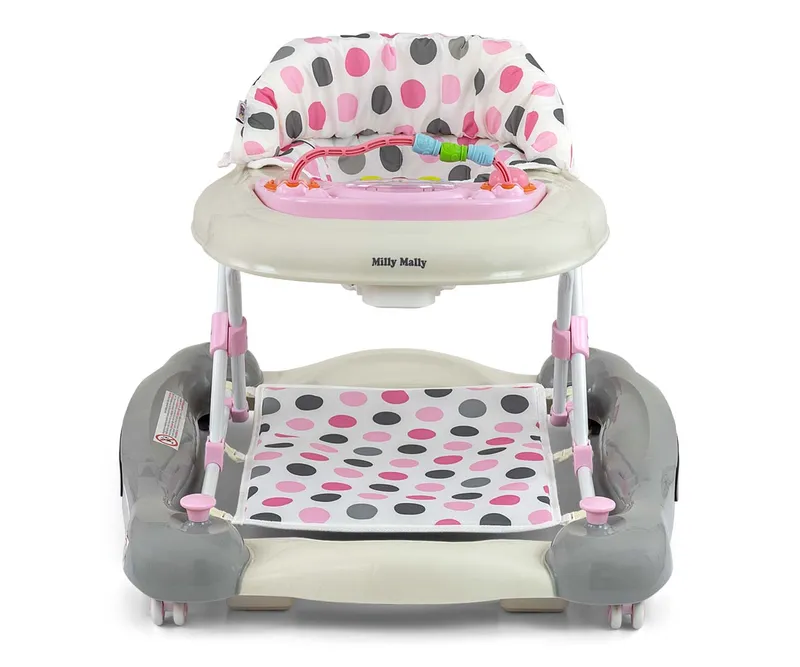 MILLY MALLY 5701 Chodzik Dla Dziecka Patrol Plus Pastel Dots
