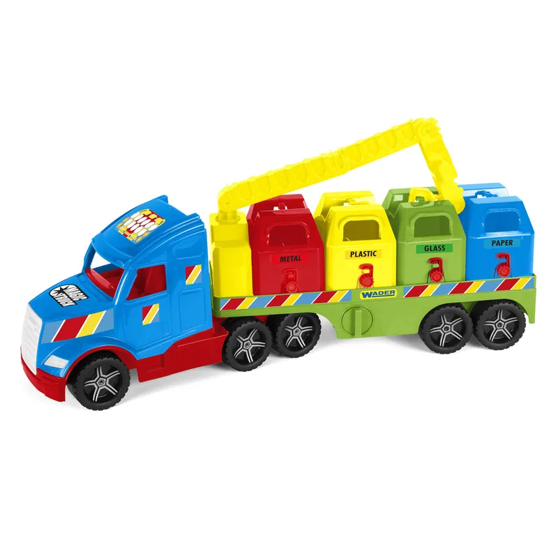 WADER 36321 Magic Truck Basic Śmieciarka Recykling
