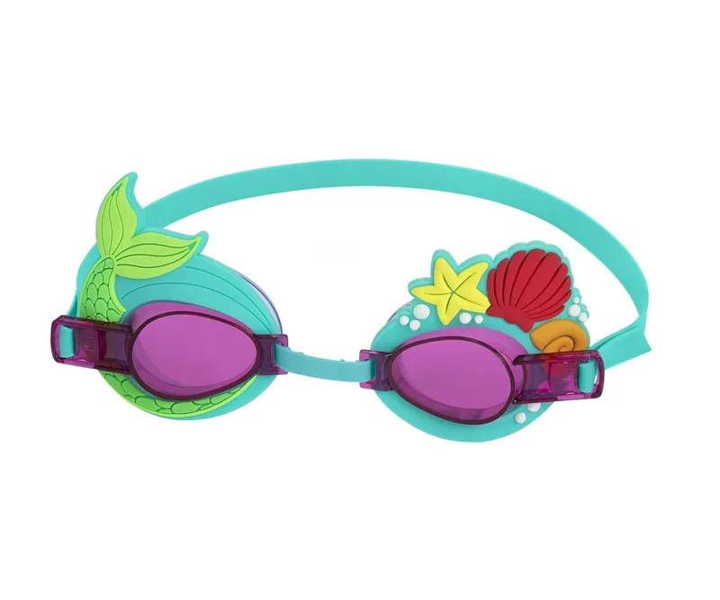 BESTWAY 21080 Okulary Do Pływania AquaPals Syrenka