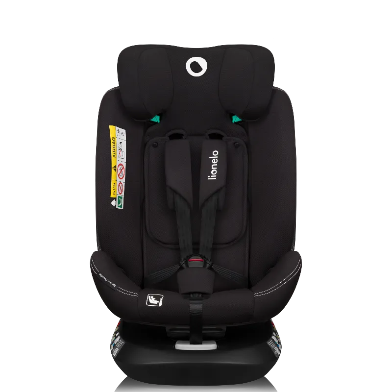 LIONELO Fotelik Samochodowy Bastiaan One I-Size Black Carbon