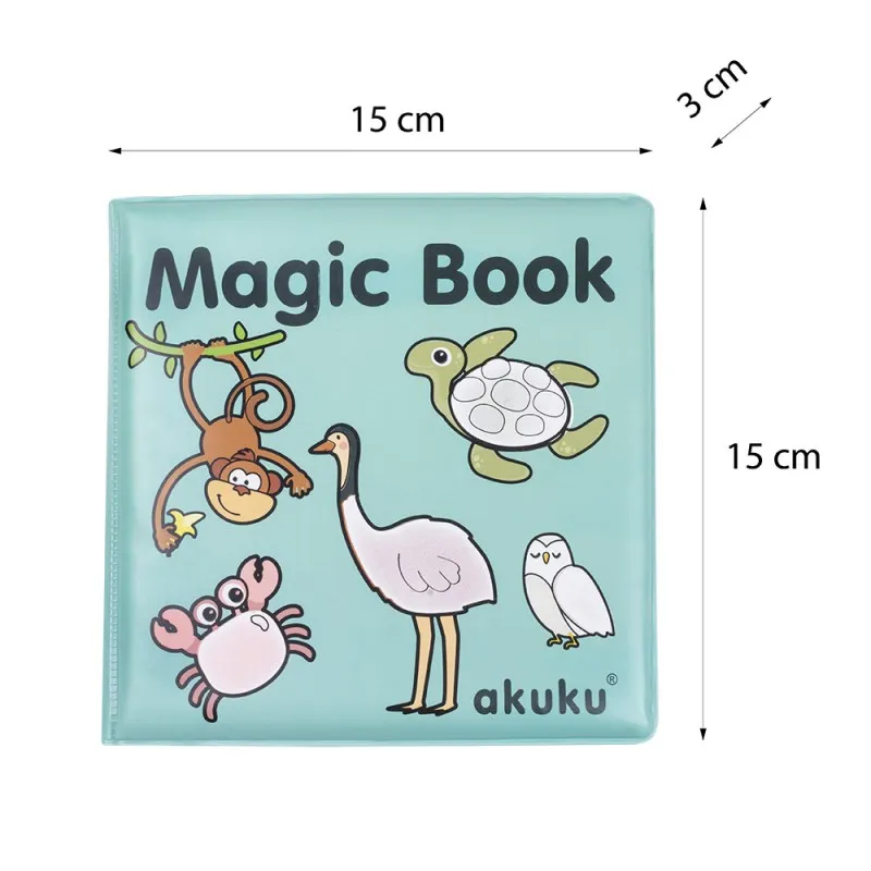 AKUKU A0657 Magiczna Książeczka Edukacyjna