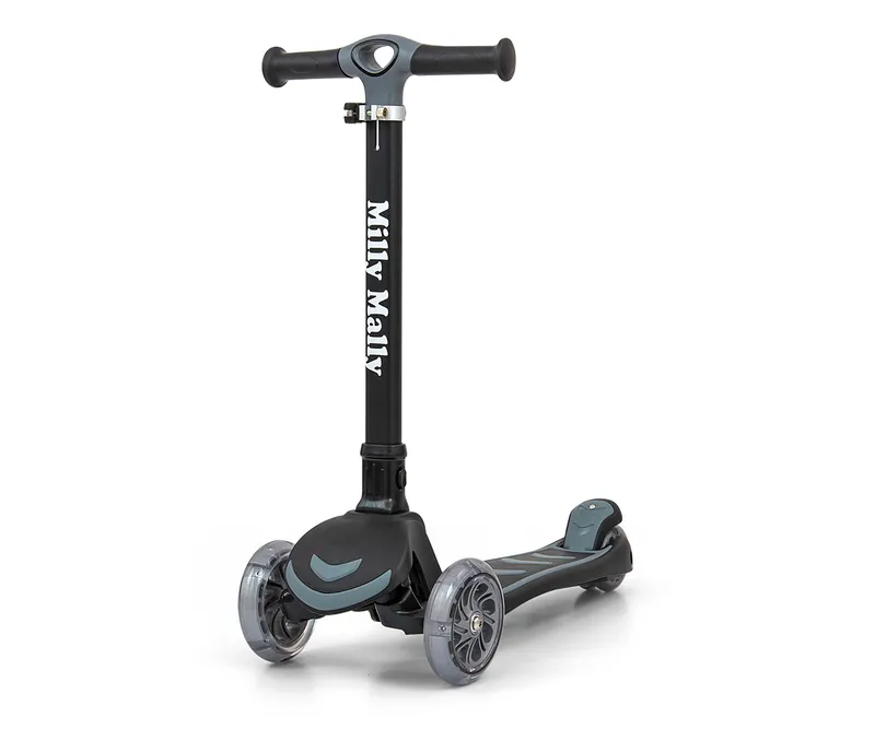 MILLY MALLY 3673 Hulajnoga SCOOTER Boogie Black