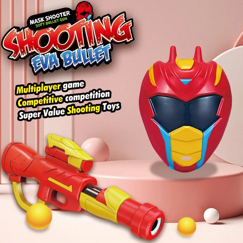 WOOPIE 50148 Pistolet Na Piankowe Kulki + Maska