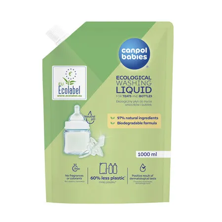 CANPOL 1/501 Opakowanie Uzupełniające Płynu Do Mycia 1000 ml