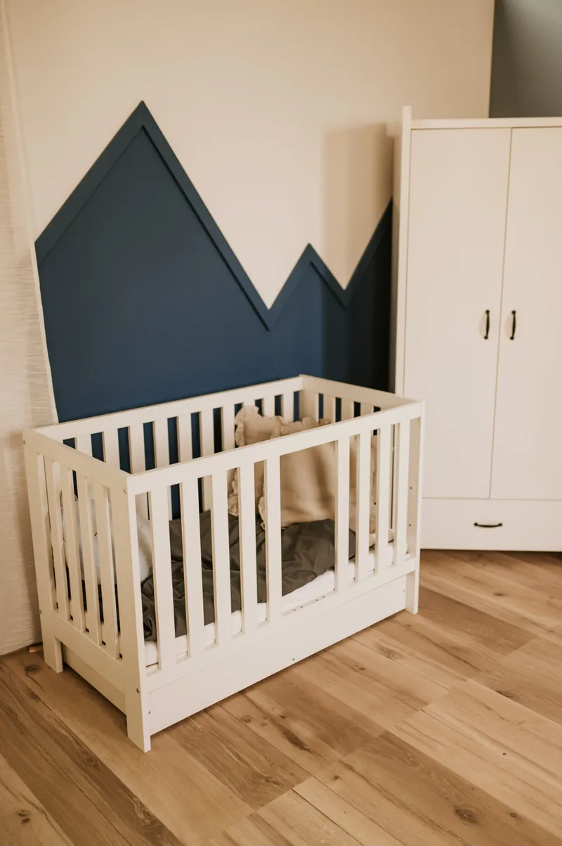 KLUPŚ Łóżeczko AMELIA II Biel 120x60