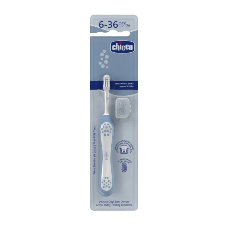CHICCO 00012081110000 Szczoteczka Do Zębów Indigo 6-36 m