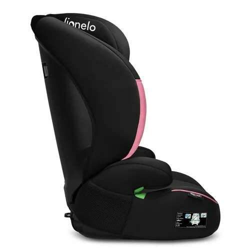 LIONELO Fotelik Samochodowy Lars I-Size Pink Baby