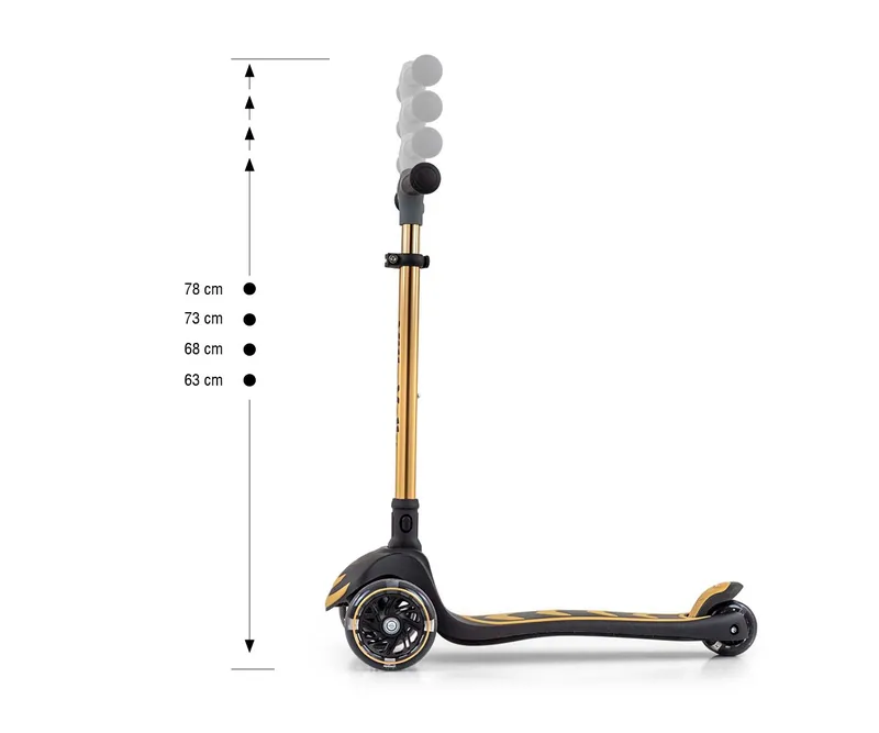 MILLY MALLY 5924 Hulajnoga SCOOTER Boogie Golden