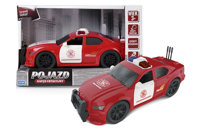 ARTYK 126703 Pojazd Z Napędem Frykcyjnym Straż Pożarna