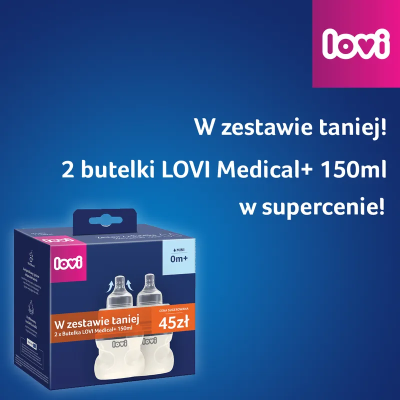 LOVI 0273 Butelka Medical+ 150ml Duopack