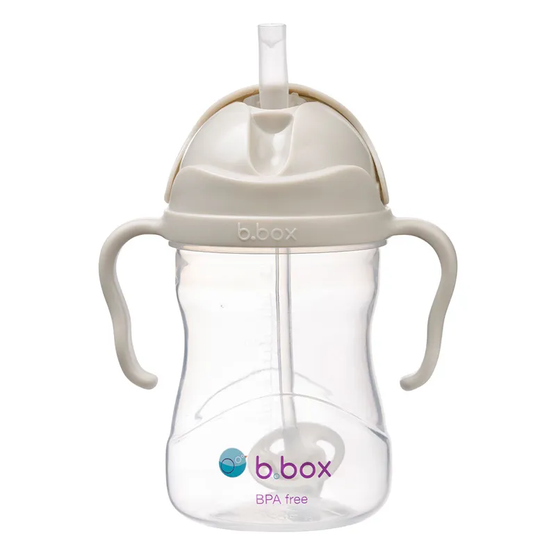 B.BOX BB200246 Bidon Ze Słomką 240 ml Latte