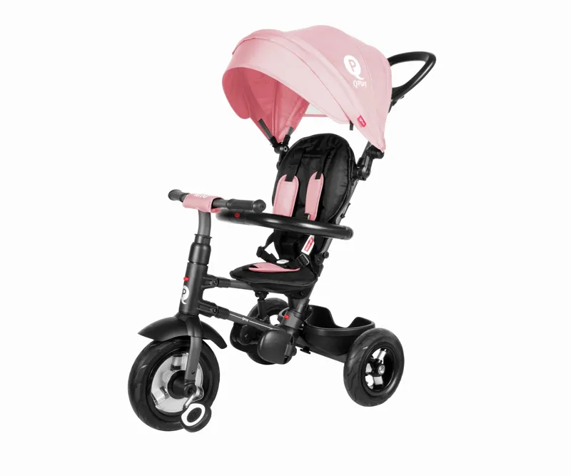 MILLY MALLY 5692 Qplay Rowerek Trójkołowy Rito Rubber Pink