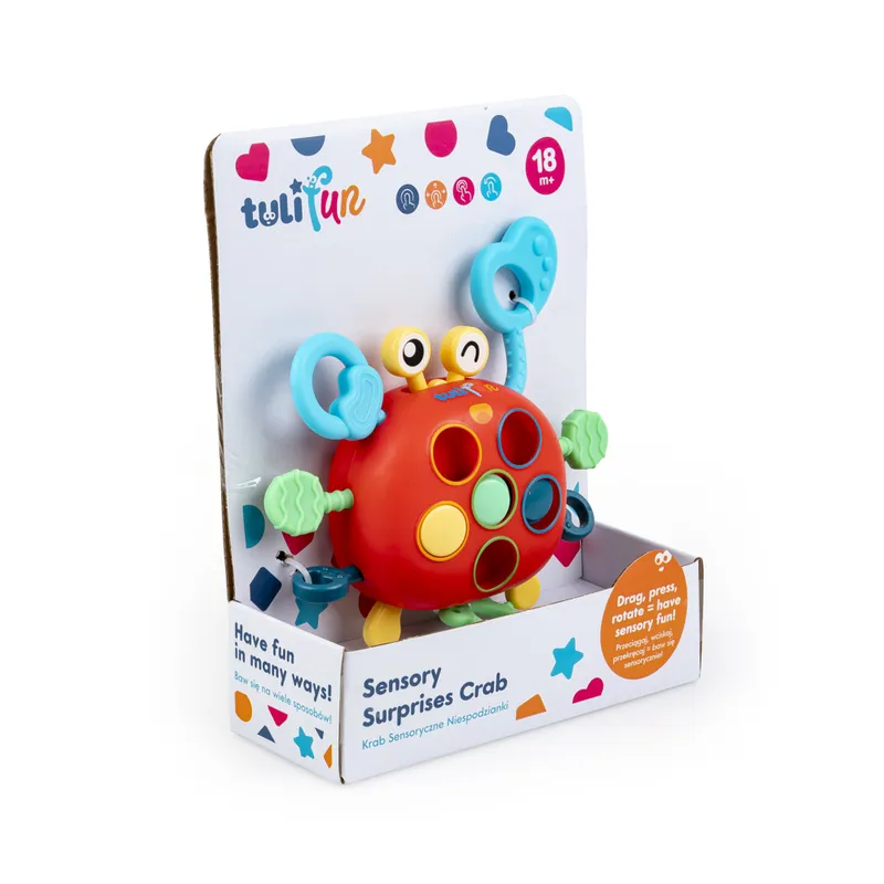 TULI FUN TF 30121 Krab Sensoryczne Niespodzianki