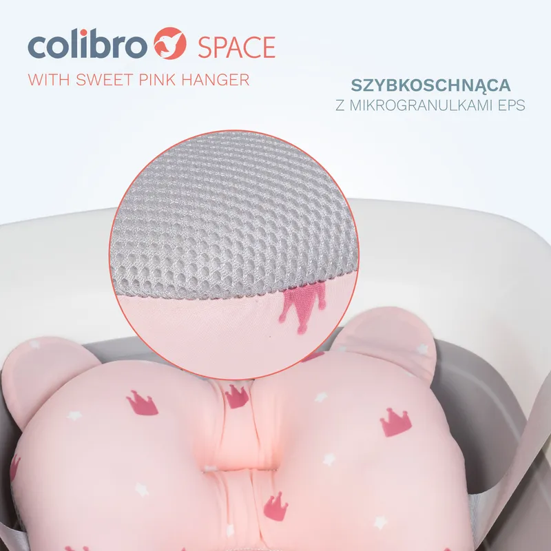 COLIBRO Wanienka Dziecięca SPACE SWEET PINK