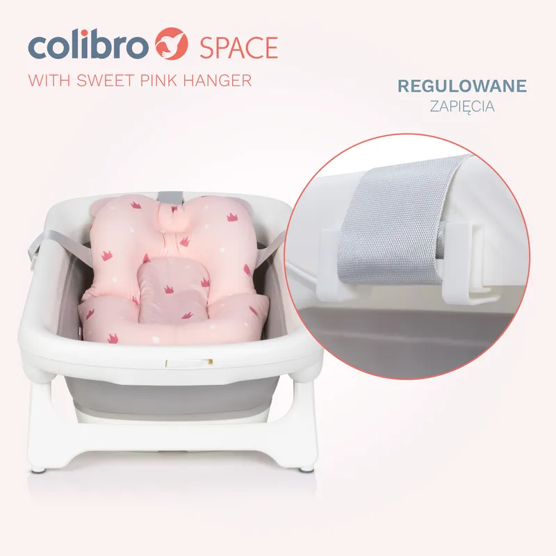 COLIBRO Wanienka Dziecięca SPACE SWEET PINK