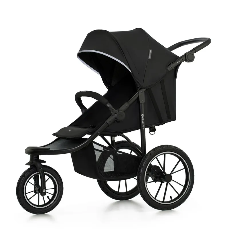 KINDERKRAFT Wózek Spacerowy Helsi 2 Black