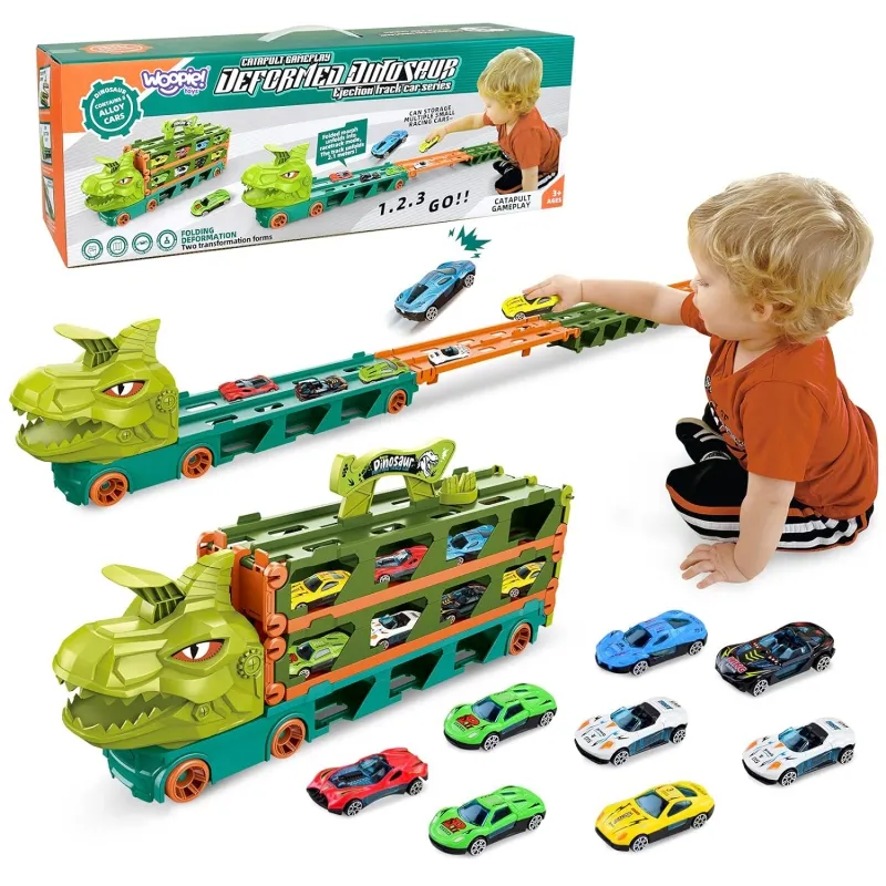 WOOPIE 50414 Ciężarówka Dinozaur Tor Dla Aut