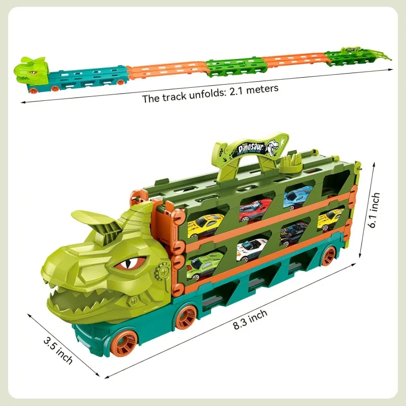 WOOPIE 50414 Ciężarówka Dinozaur Tor Dla Aut