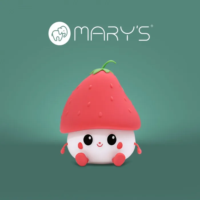 MARY'S MW20777 Lampka Nocna LED Truskawka
