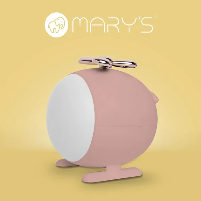 MARY'S MW61053 Lampka Nocna LED Helikopter - Różowy