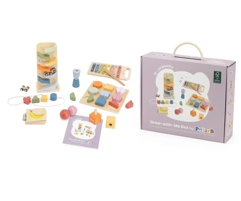 VIGA 44264 Zestaw Zabawek Pudełko Box 18-24M
