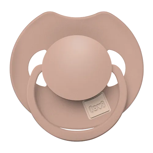 LOVI 34/405 Smoczek Silikonowy Dynamiczny Prime 0-6M 1 szt Blush