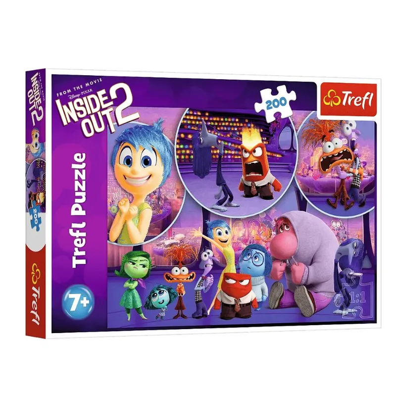 TREFL 13305 Puzzle 200 Dziecięce Emocje