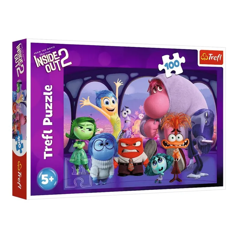 TREFL 16477 Puzzle 100 W Głowie Się Nie Mieści