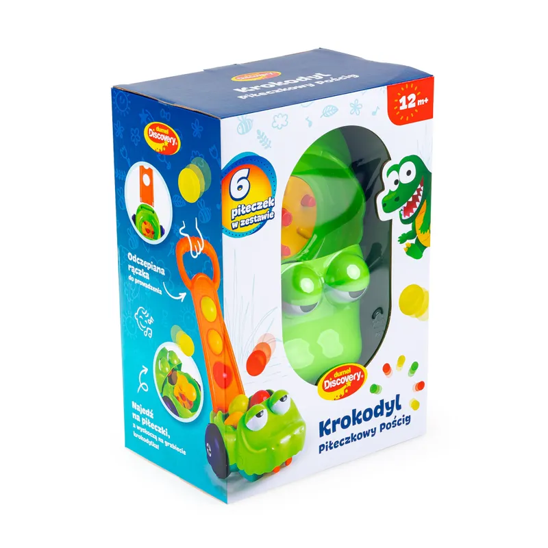 DUMEL DD 30806 Krokodyl Piłeczkowy Pościg