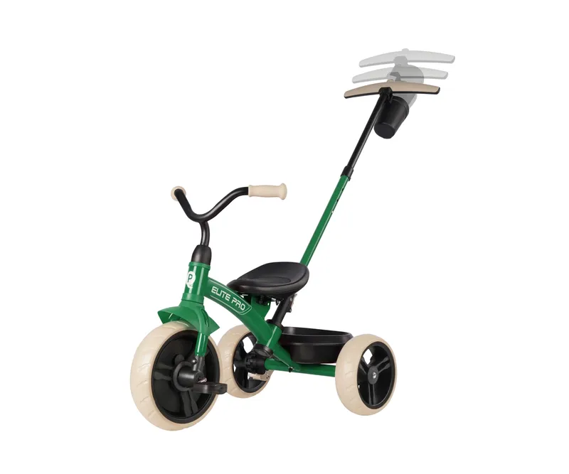 MILLY MALLY Qplay Rowerek Trójkołowy Elite Pro Green