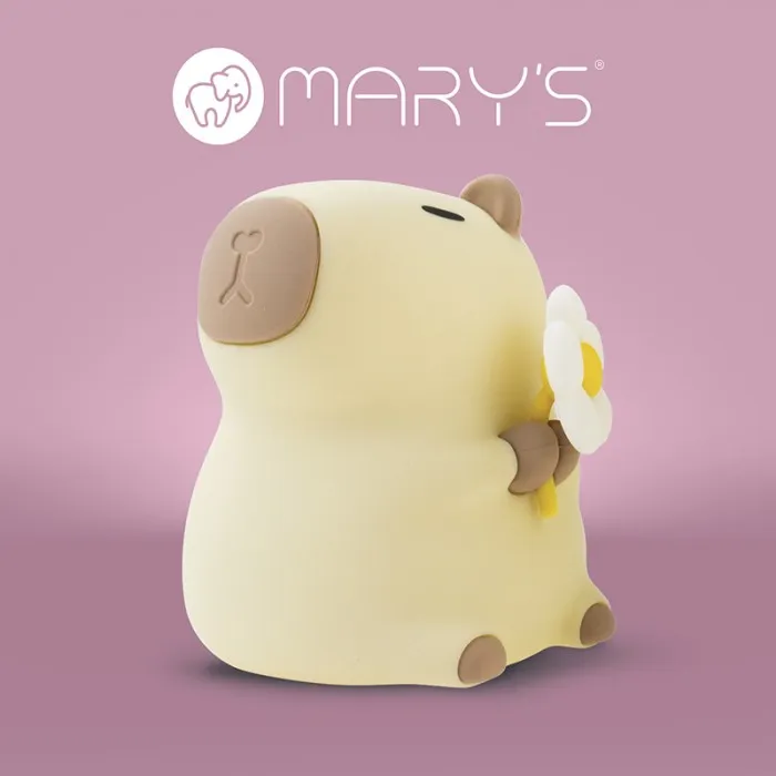 MARY'S MW61108 Lampka Nocna LED Kapibara Florystka