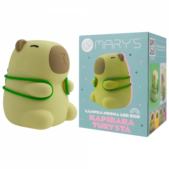 MARY'S MW61109 Lampka Nocna LED Kapibara Turysta