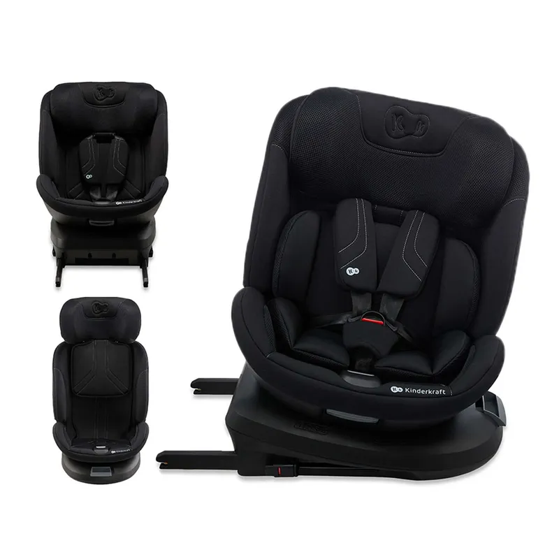 KINDERKRAFT Fotelik Samochodowy XPEDITION 3 I-Size Black