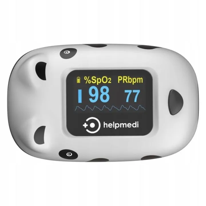 HELPMEDI PulsoCare Pulsoksymetr Panda Dla Dzieci O Masie Pow. 10kg