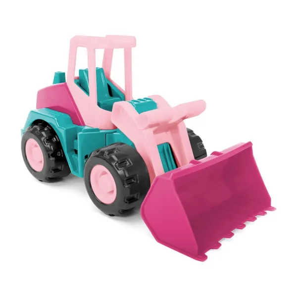 WADER 35334 Tech Truck Ładowarka - Różowa