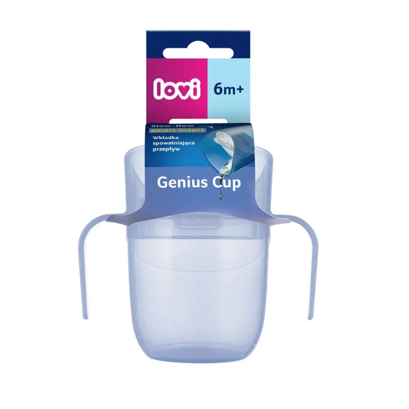 LOVI 35/368_BLU Kubek Treningowy Genius 150 ml Ultramarine