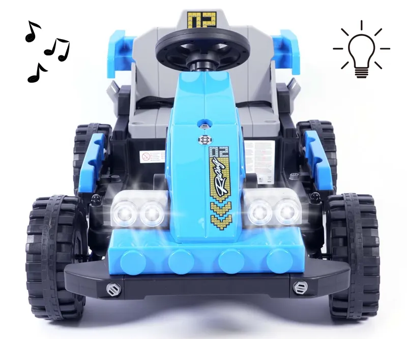 MILLY MALLY 6972 Pojazd Na Akumulator Prime 2w1 Blue